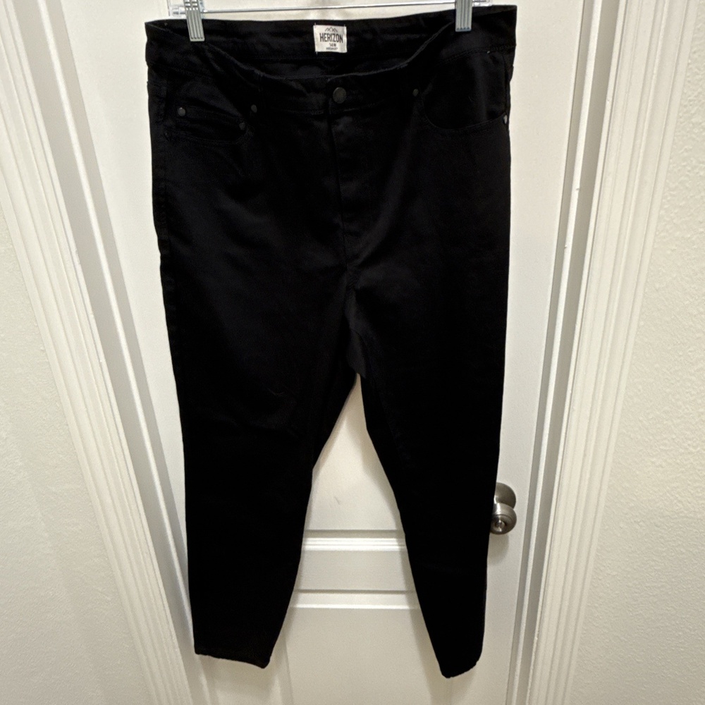 Herizon Women's High Waisted 14W Black Jeans